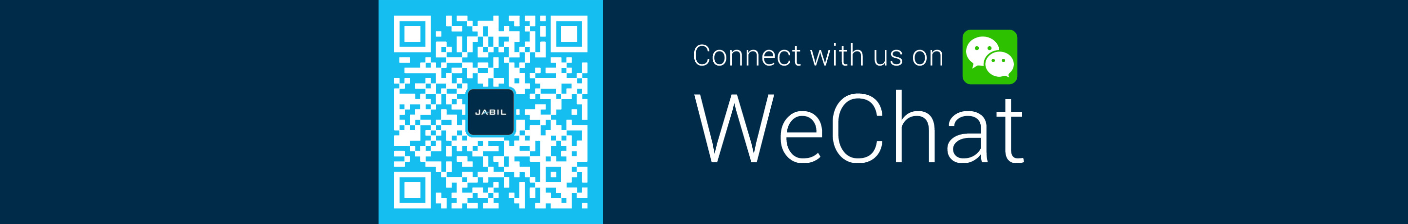 Connect with Us on WeChat